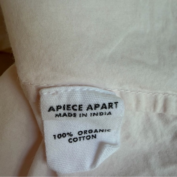 Apiece Apart New York Cream Ora Smock Maxi Skirt Size Small 36288 - Picture 9 of 13